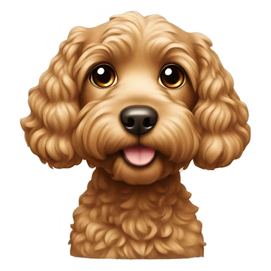 Cockpoo caramel coloured  sticker