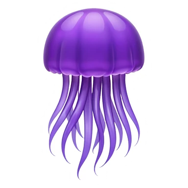 jellyfish grape sticker