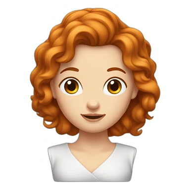 Femme rousse avec une hache sticker