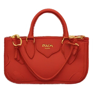 Prada purse in red sticker