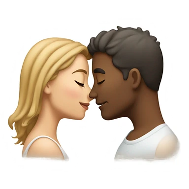 Kissing my husband  sticker