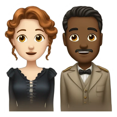 Titanic Kate et Jack sticker