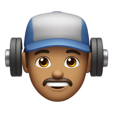 gym mancuerna  sticker