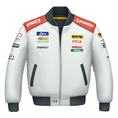 F1 jacket  sticker