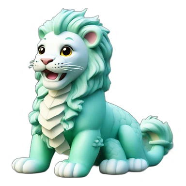 cute merlion sticker