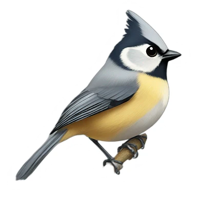 Titmouse sticker