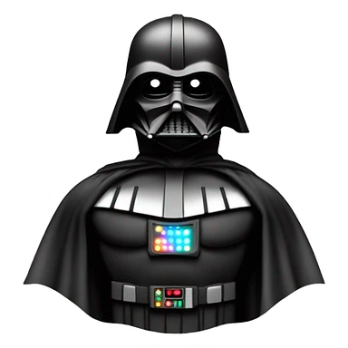 Darth Vader themed sporty Batman  1936 Cord  sticker