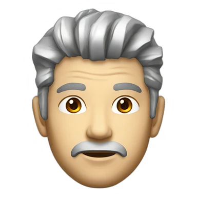 V fromCyberpunk 2077, face emoji ios sticker