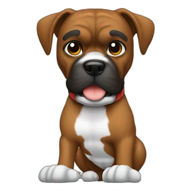 boxer mobile app sticker