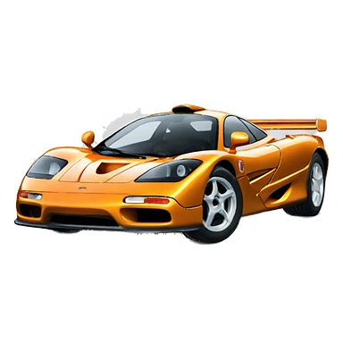 mclaren F1 car sticker