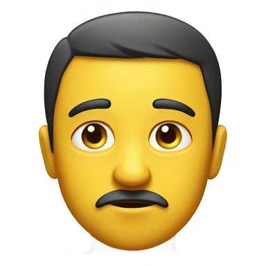 Overthinker emoji sticker