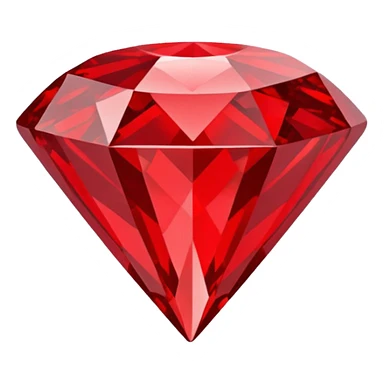 red diamond emoji sticker