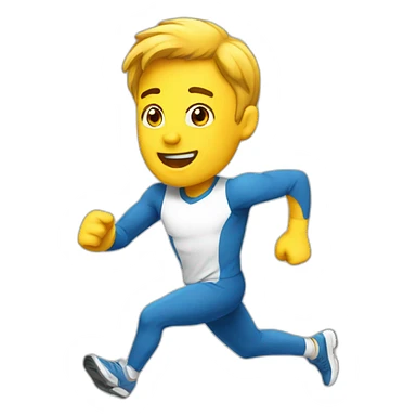 running man sticker