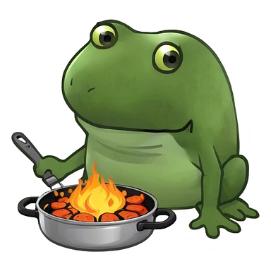 Overcooked game sticker