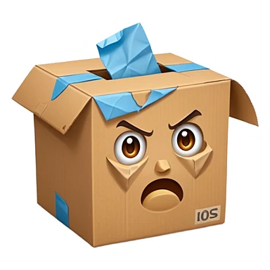 ungry box sticker