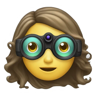 Lady underwater photographer sticker