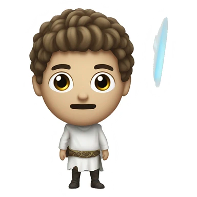 Un fantasma con una spada sticker