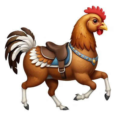 Chicken jockey  sticker