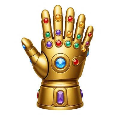 İnfinity gauntlet sticker