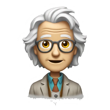 doc Emmett brown sticker