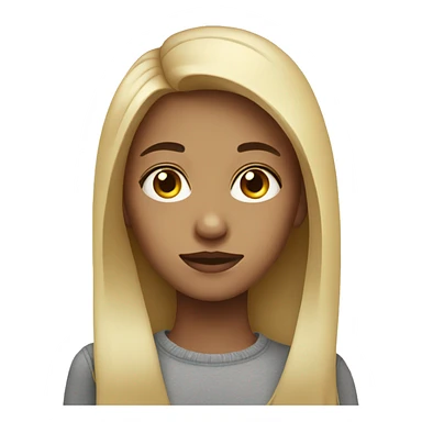 girl with dark circles sticker