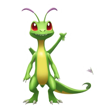 Shiny Colorful Heracross-Vikavolt-Flygon-Pokémon Full Body sticker
