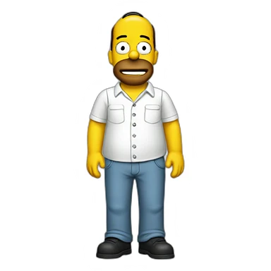 simpsons comic store guy sticker