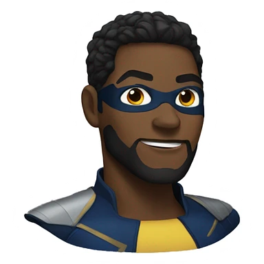 Black Lightning sticker