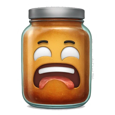 Meatloaf jar sticker