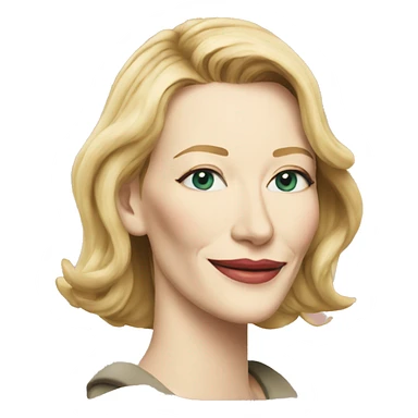 cate blanchett sticker