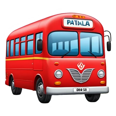Bus going to Patiala sticker