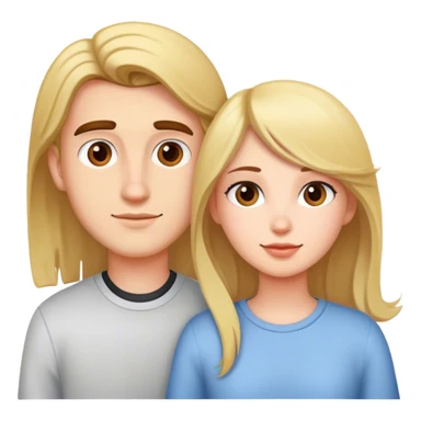 girl with boyfriend  sticker