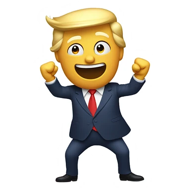 donald trump dance sticker