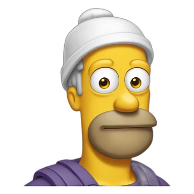 Homer simsomp sticker