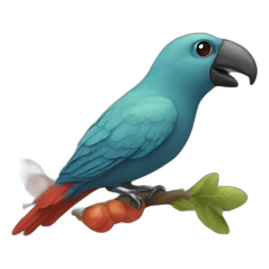 Pajaro loco sticker