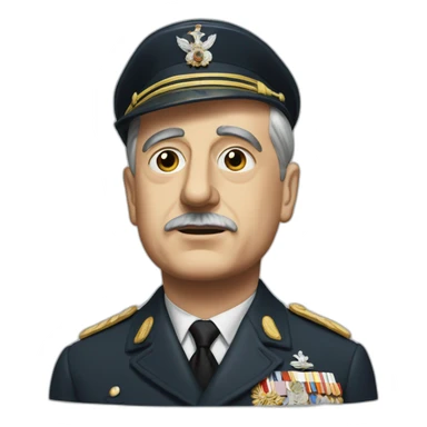 Charles Degaulle sticker