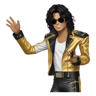 michael jackson saying hi to pabllo vittar sticker