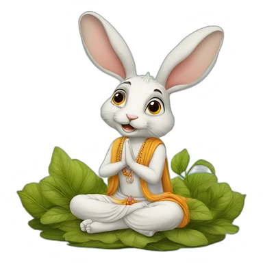 Hare Krishna sticker