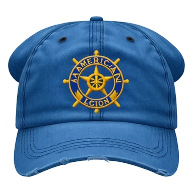 American legion hat sticker