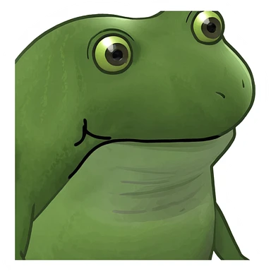 bufo frog proudly displaying the City of Montreal logo sticker