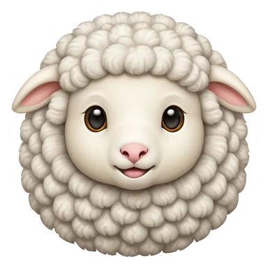 baby sheep sticker
