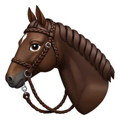 Horse crop sticker