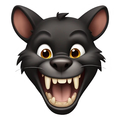 Denis Morton as the Tasmanian devil sticker