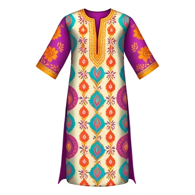 colorful kurta sticker