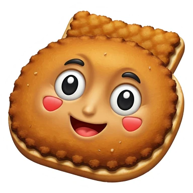 Black schnitzel sticker