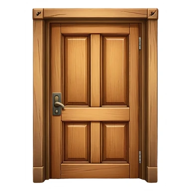 Opening door sticker