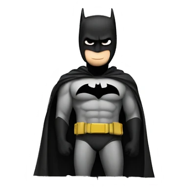 Batman on top of a roof sticker