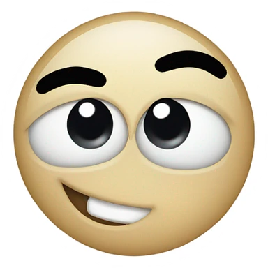 Emoji wink sticker