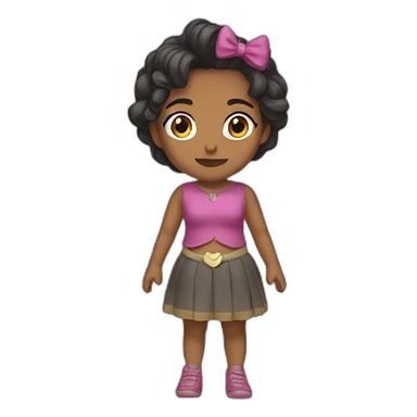 Bow down at her feet sticker