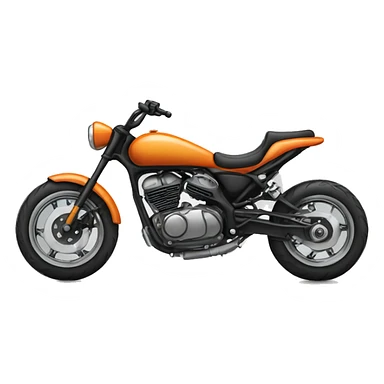 Motorcycle in moutains sticker